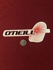 O'Neill Wetsuits Black & Red Vintage Surfing STICKER