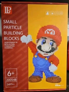 Small Particle Building Blocks Mario 2497 PCs open box Lvl 3/5 FREE SHIPPING - Picture 1 of 3