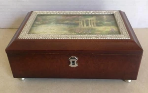 Thomas Kinkade Bradford Exchange Jewelry Music Box "My Daughter i Love You Alway - Picture 1 of 7