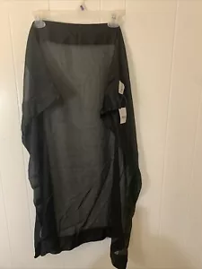 Tie Rack London Black One Size 90 CM SAT EDGE CHF - Picture 1 of 6