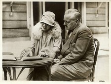 Mlle. Suzanne Lenglen, Premier Woman Tennis Player, Has Forsaken The - Old Photo