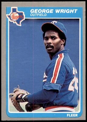 George Wright #574 1985 Fleer - Image 1 of 2