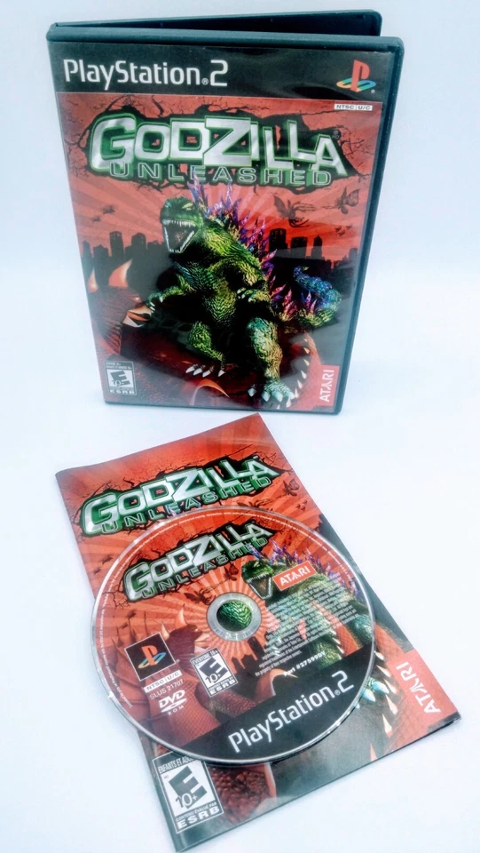 Godzilla: Unleashed Sony PlayStation 2 PS2 Complete CIB - Image 1 of 2
