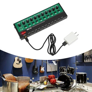 10 Channel Audio Mixer, Mini Audio Mixer, Audio Mixer w/ USB Charging Cable&Plug - Picture 1 of 16