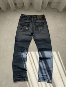 Armani distressed jeans pants y2k vintage denim - Picture 1 of 8