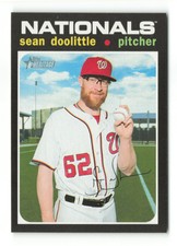 2020 Topps Heritage Sean Doolittle  #339   Washington Nationals Baseball Card
