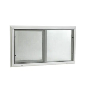 Vinyl Basement Slider Window Left-Hand with Dual Pane Insulated Glass Chose Size - Picture 1 of 17