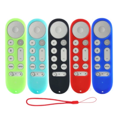 Silicone Remote Controller Cases Protective Covers For Google TV Streamer 4K TV - Image 1 of 4