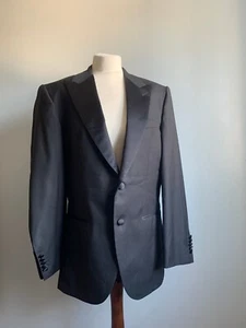 BOSS DINNER JACKET TUXEDO tailored slim fit super 120 italian fabric 100% wool - Imagen 1 de 24