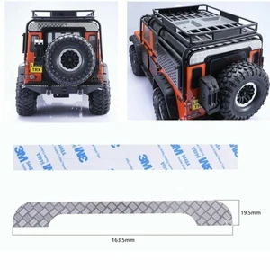 Edelstahl Rear Roof Plate Guard Für Land Rover 1:10 Traxxas TRX4 Defender RC Car - Picture 1 of 7