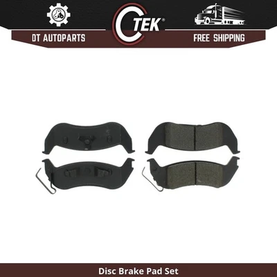 Para Mercury Marauder 2003-2004 | Pastillas de freno de disco traseras centradas | Semimetálicas Foto 1 de 3