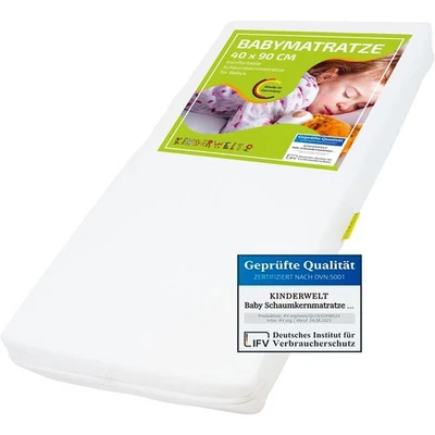 Baby Schaumstoff Matratze  40 x 90 Schaum - Bild 1 von 4