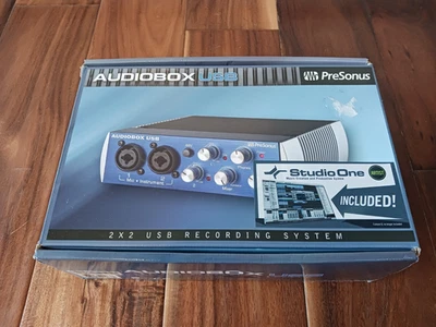 NEW In Box PreSonus Audiobox USB 2X2 USB Recording System - Image 1 of 4