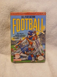 NES Play Action Football Nintendo NES 1990 New Factory Sealed H-Seam Hangtab  - Picture 1 of 10
