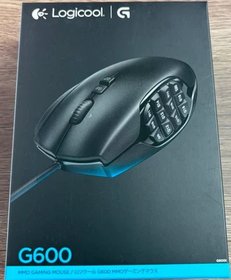 MMO Logitech G600t Gaming Mouse 20 Button 250-8200DPI wired FF XIV Recommended - Image 1 of 4