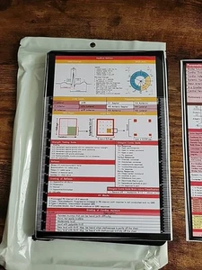 Foldable Flipboard Nursing Doctors Medical Students Color: Black Unbranded  - Picture 1 of 4