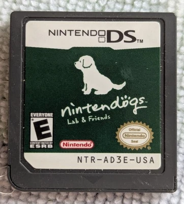 Nintendogs Lab & Friends (Nintendo DS 2005) Cartridge Only Tested Works Rated E - Image 1 of 2