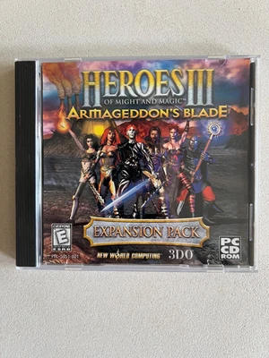 Heroes of Might and Magic III - Armageddon's Blade - Expansion Pack - PC CD 3DO - Image 1 of 4