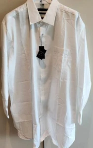 Camisa Blanca Signature Carrington Para Hombre 19.5 35/36 Nueva... - Imagen 1 de 12