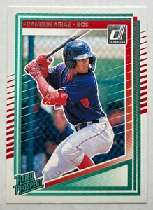 2025 Panini Baseball Donruss Franklin Arias Rated Prospects #175 Boston Red Sox - Picture 1 of 2