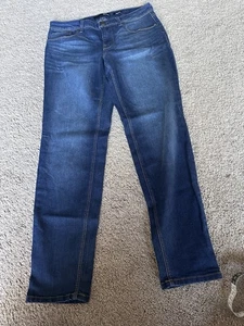 Womens Size 10 1822 Denim Adrianna Skinny Jeans - Dark Wash - Picture 1 of 9