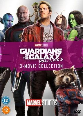 Guardians of the Galaxy: Vol. 1, 2 & 3 - 3 Movie Collection (DVD) Karen Gillan - Image 1 of 2