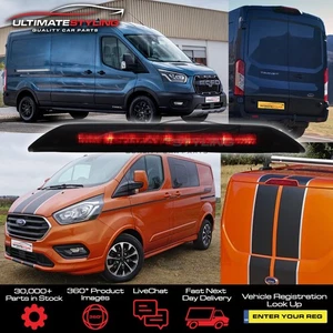 Ford Transit Mk8 Smoked Upgrade LED Rear Third Centre Brake Light Lamp Tailgate - Picture 1 of 10