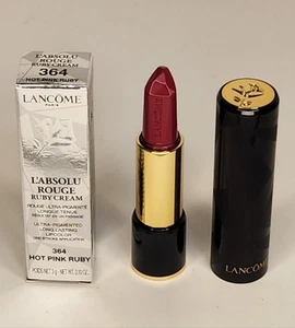 LANCOME L'ABSOLU ROUGE 364 HOT PINK RUBY ruby cream limited lipstick New - Picture 1 of 6