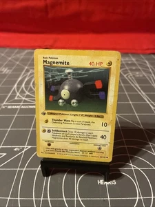 Vintage 1999 Pokemon 1st Edition Magnetite 53/102 Heavily Played - Bild 1 von 12