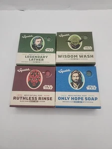 Dr. Squatch Limited Edition Star Wars Set Of 4 Soap Bars. New - Picture 1 of 5