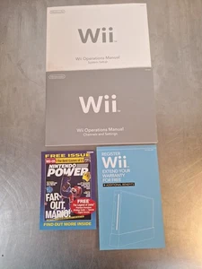 Nintendo Wii Console Operations Manuals & System Set Up Booklets Original - Picture 1 of 4