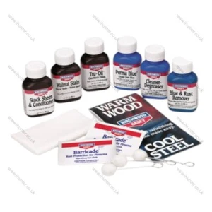 Kit completo Perma Blue & Tru-Oil de Birchwood Casey P&P GRATIS L1241 - Imagen 1 de 1