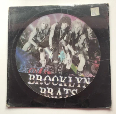 BROOKLYN BRATS 12" PICTURE DISC LP Glam Metal SEALED - Image 1 of 2