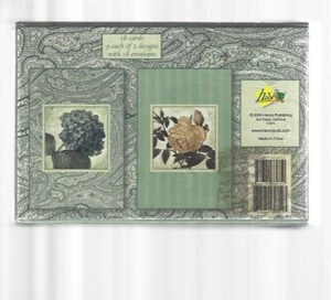 Tarjeta de notas de 18 flores Havoc Publishing con sobres totalmente nueva sellada - Imagen 1 de 1