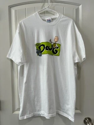 Disney's Doug Cartoon Tv Show T Shirt - Porkchop - Size XL - Double Stitch - Image 1 of 4