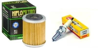 Kit de puesta a punto bujía + filtro de aceite Yamaha YZ250F WR250F WR400F WR426F 2001 2002 Foto 1 de 3