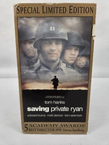 Saving Private Ryan VHS 1999 Special Limited Edition 2-Tape Set Tom Hanks - Picture 1 of 8
