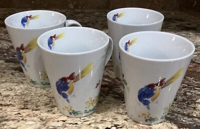 "CUATRO (4) TAZAS DE CAFÉ PAULA DEEN SPRING MEDLEY 4""T parecen sin usar" Foto 1 de 4