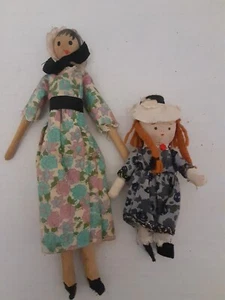 Winzige Shackman Puppe und winzige Holzpuppe - Bild 1 von 10