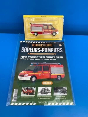 Pompieri 1/43 N.56 Ford Transit Vpsi Gimaex Gicar Scorta Niederrhein Nuovo - Immagine 1 di 4