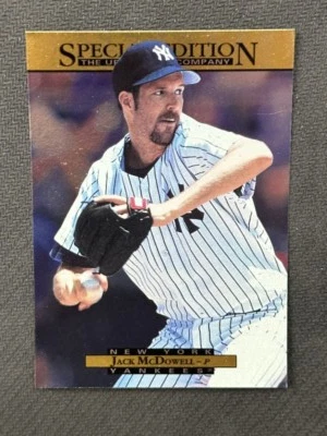 Jack McDowell 1995 Upper Deck Series 2 Special Edition Gold Yankees #143 - Image 1 of 2