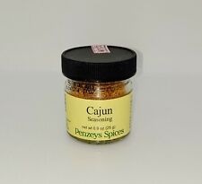 Penzeys Spices Cajun Seasoning net wt 0.9 Oz glass jar spicy herbs never opened.