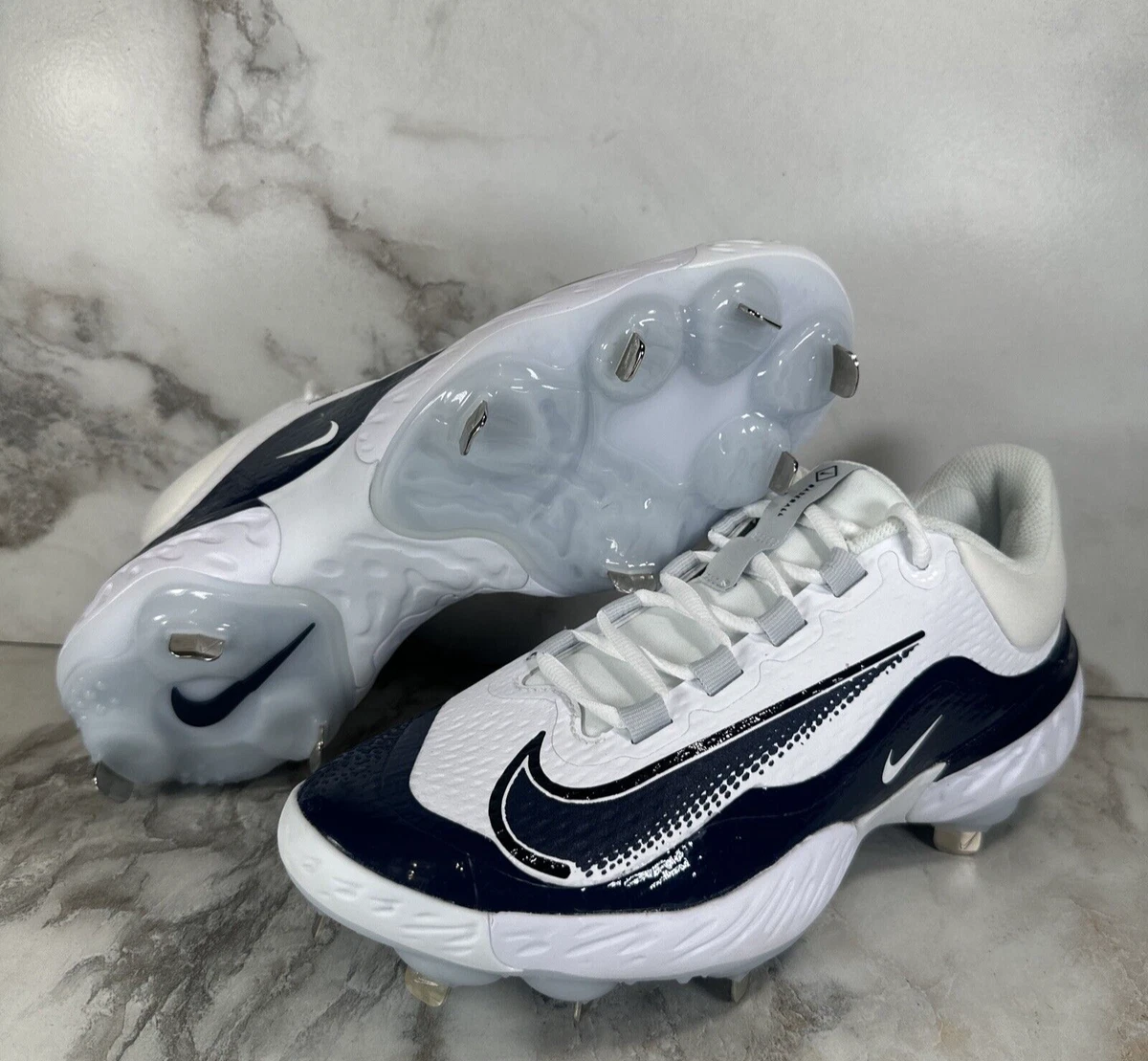 Nike Alpha Huarache 8 Elite White College Navy for Sale