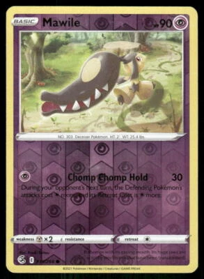 SWSH08: Fusion Strike #119/264 Mawile - Image 1 of 2