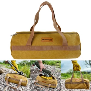 Canvas Tool Bag Roll up Tool Bag Organizer Multifunction Fitments Tool Tote Bag - Picture 1 of 9