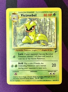 Juego Base Pokémon 2 VICTREEBEL 32/130 RARO No Holo Casi Nuevo/Lp De Colección 1999 (B) - Imagen 1 de 8