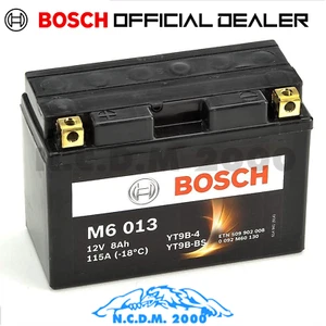 BATTERIA BOSCH GEL YT9B-BS YAMAHA XP T-Max TMAX 500 2004-2007 - Imagen 1 de 2