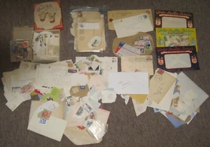 Stamp Collection Large Assortment  Foreign and  U.S. - Picture 1 of 5