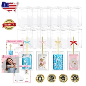 Elegant 300 Pcs Transparent Cake & Macaron Boxes - 3.5" for Special Occasions - Picture 1 of 8