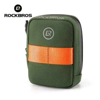 ROCKBROS 0,35 L Bolsa de Almacenamiento de Cola de Bicicleta Portátil Multicolor Bolsa de Sillín  Foto 1 de 4